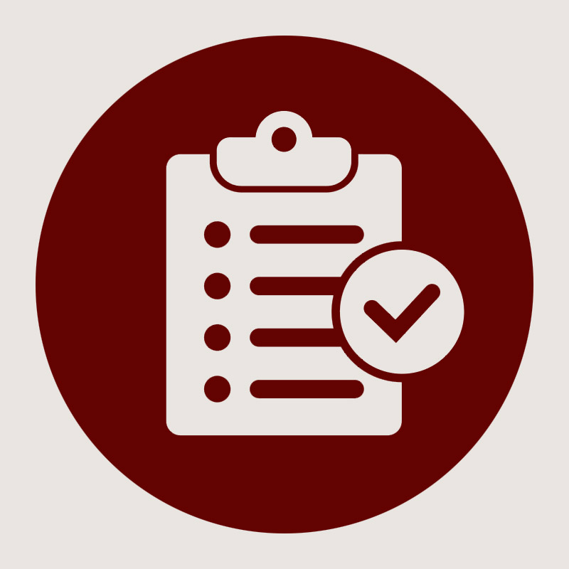 icône checklist validation étapes installation portail