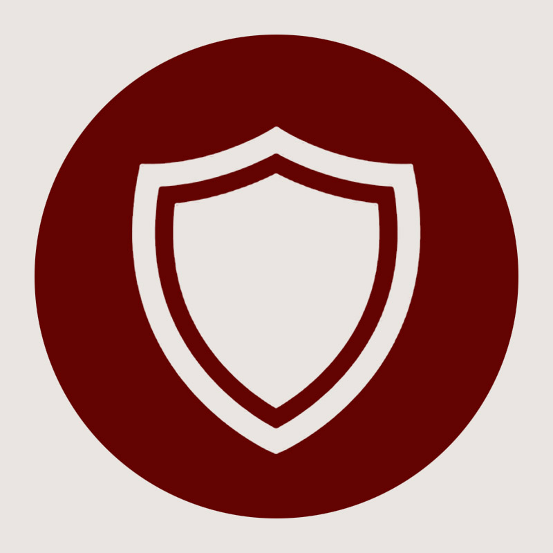 icône bouclier représentant garanties et sécurité installation