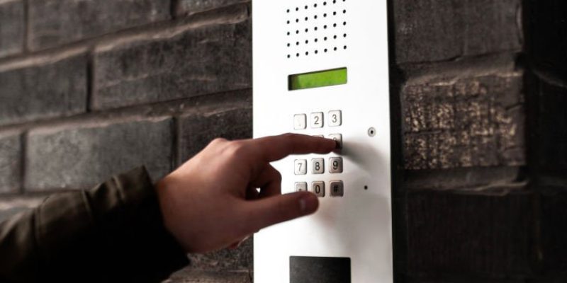 clavier à code accès portail sécurisé