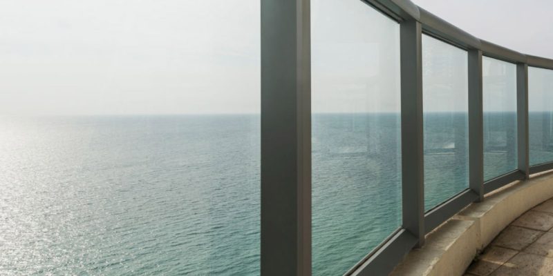 rambarde extérieur moderne aluminium